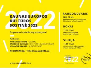 Programos ,,Kaunas Europos kultūros sostinė 2022